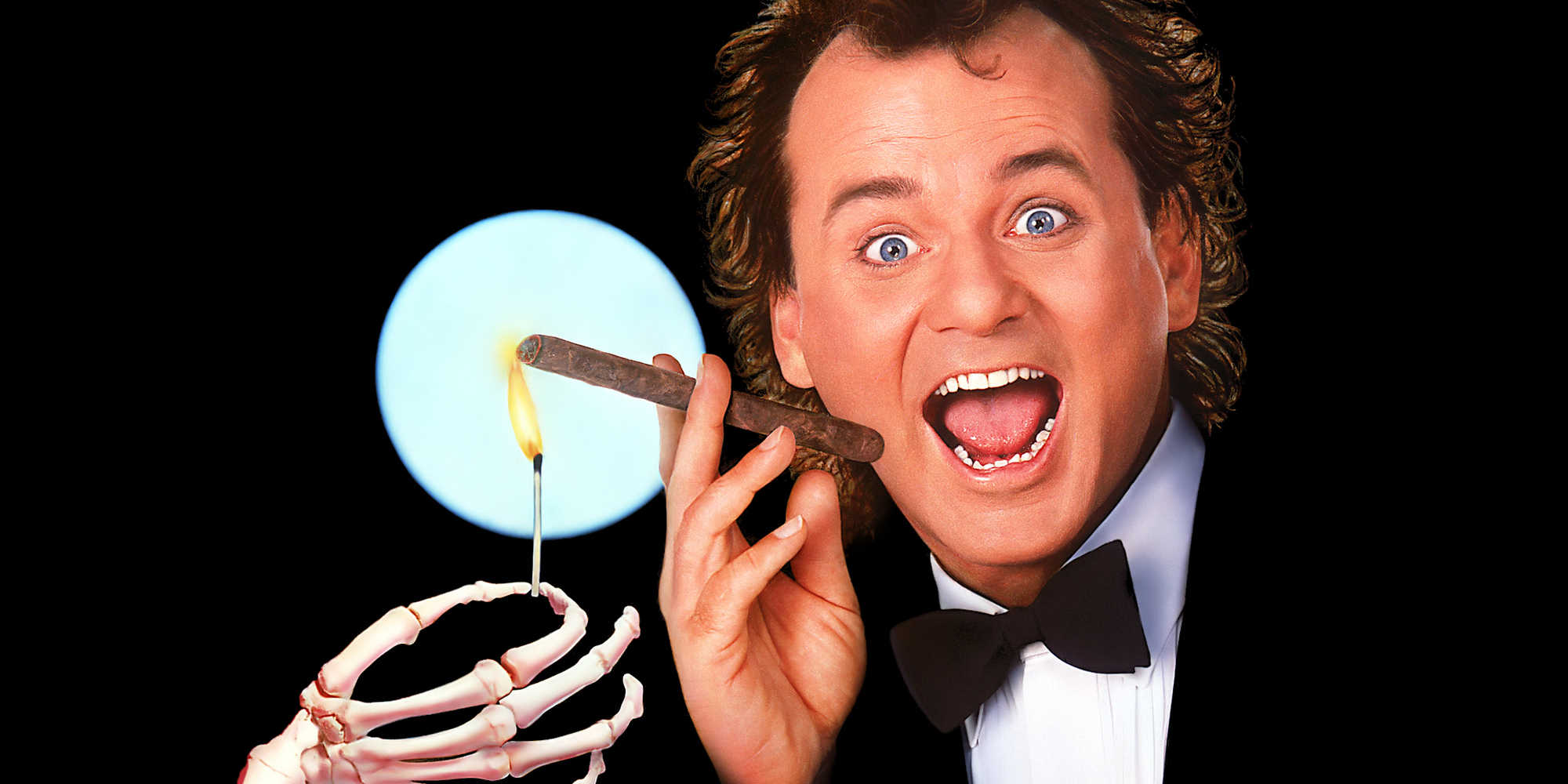 Bill Murray as Scrooged Bah Humbug