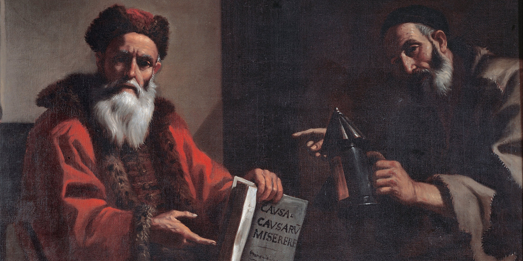 Diogenes and Plato, 1649. Artist: Preti, Mattia (1613-1699)