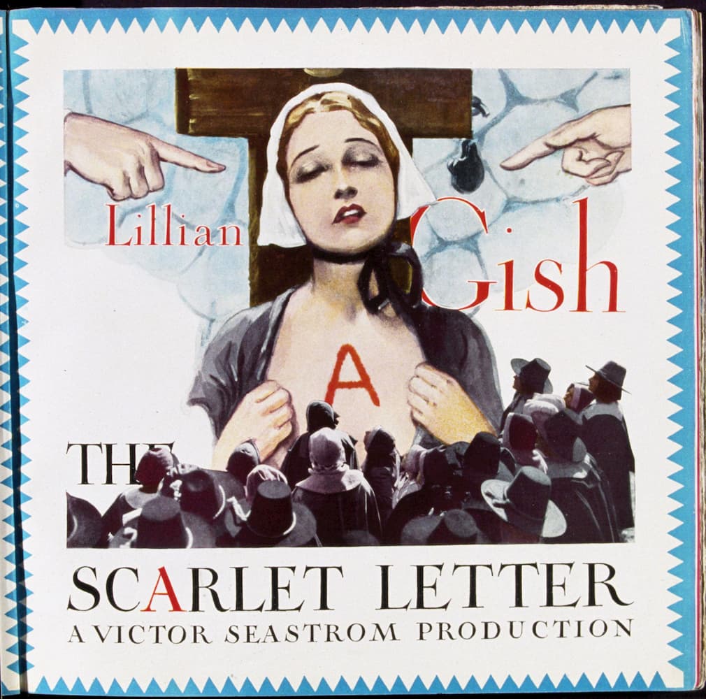 The Scarlet Letter Poster for the 1926 MGM film starring Lillian Gish